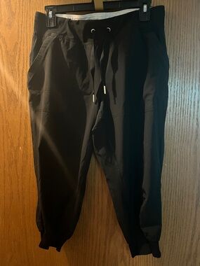 💁‍♀️WOMENS Calvin Klein Performance Black Drawstring Ankle Joggers